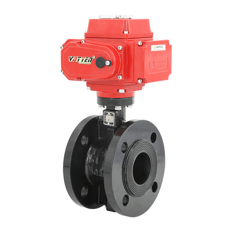 Elektrische flensvlinderklep