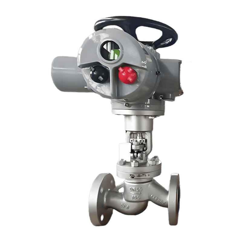 Elektrische roestvrijstalen afsluiter