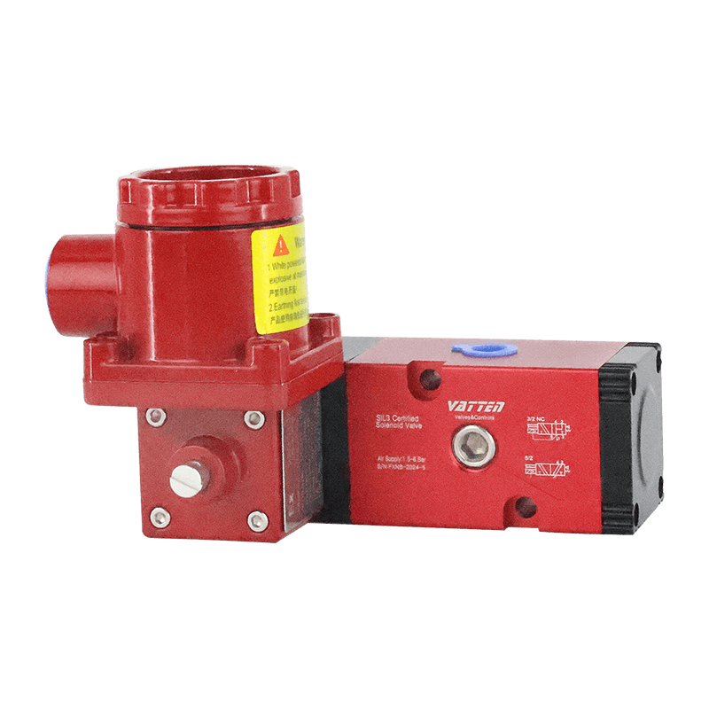 Explosieveilige magneetklep