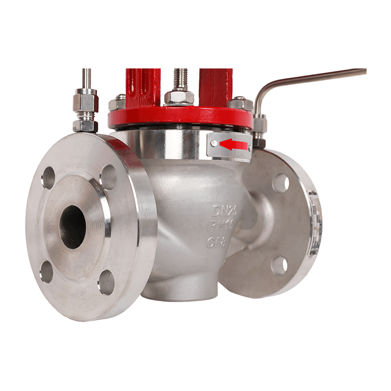 Stikstof afsluitklep