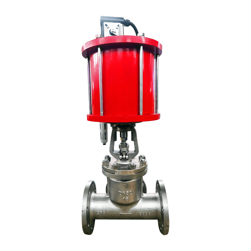 Pneumatische koolstofstalen afsluiter