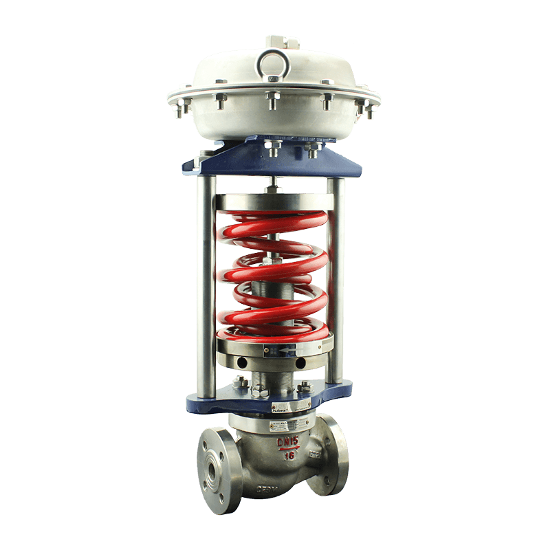 Zelfbediende drukstroomregelklep